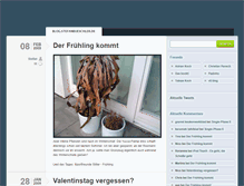Tablet Screenshot of blog.stefanbueschler.de